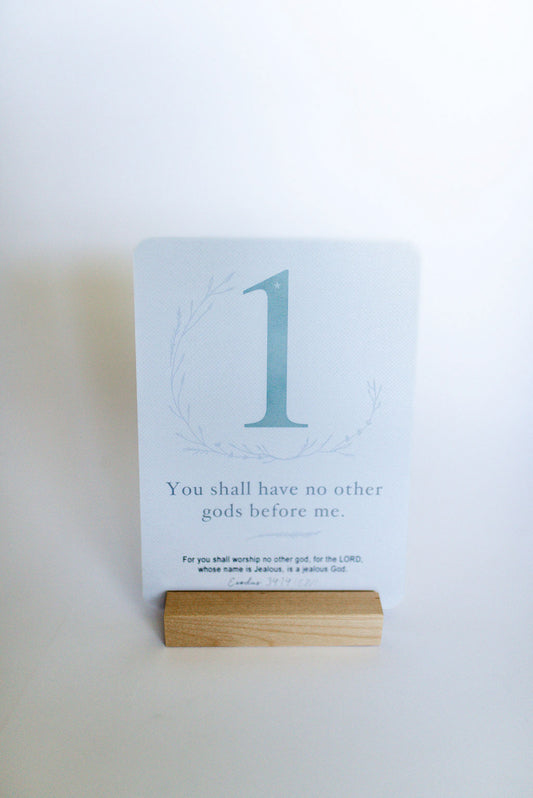 Wooden Card Stand image 1