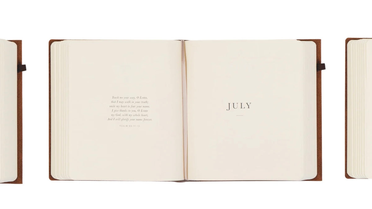 One Thing I Ask 5-Year Prayer Journal: Luxembourg (Genuine Leather)  image 4