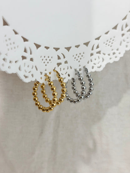 Faithful Bead Hoops