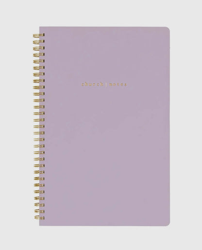 Church Notes w/ References - Lilac