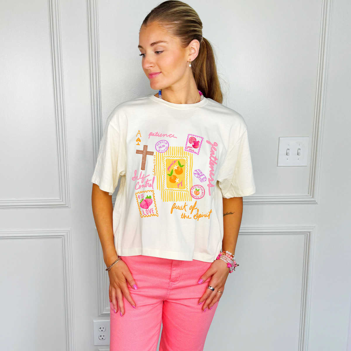 Fruit of the Spirit (Stamp Edition) - Crop Tee