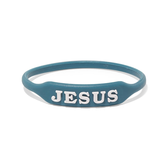 JESUS WristWords Bracelet - Deep Sea