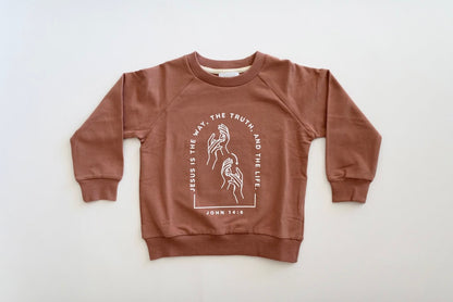 ASL Jesus Sweatshirt - Kids image 3