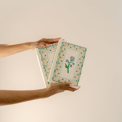 Embroidered Notebook - Lisbon