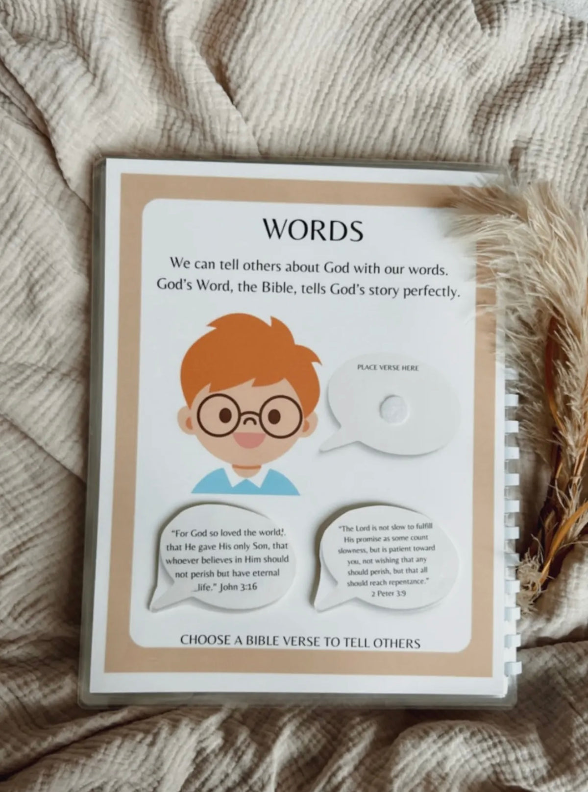 How to Share Jesus for Littles - Activity Busy Book image 3