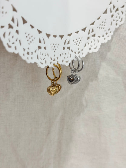 Vintage Heart Dangles