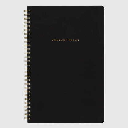Church Notes w/ References - Black