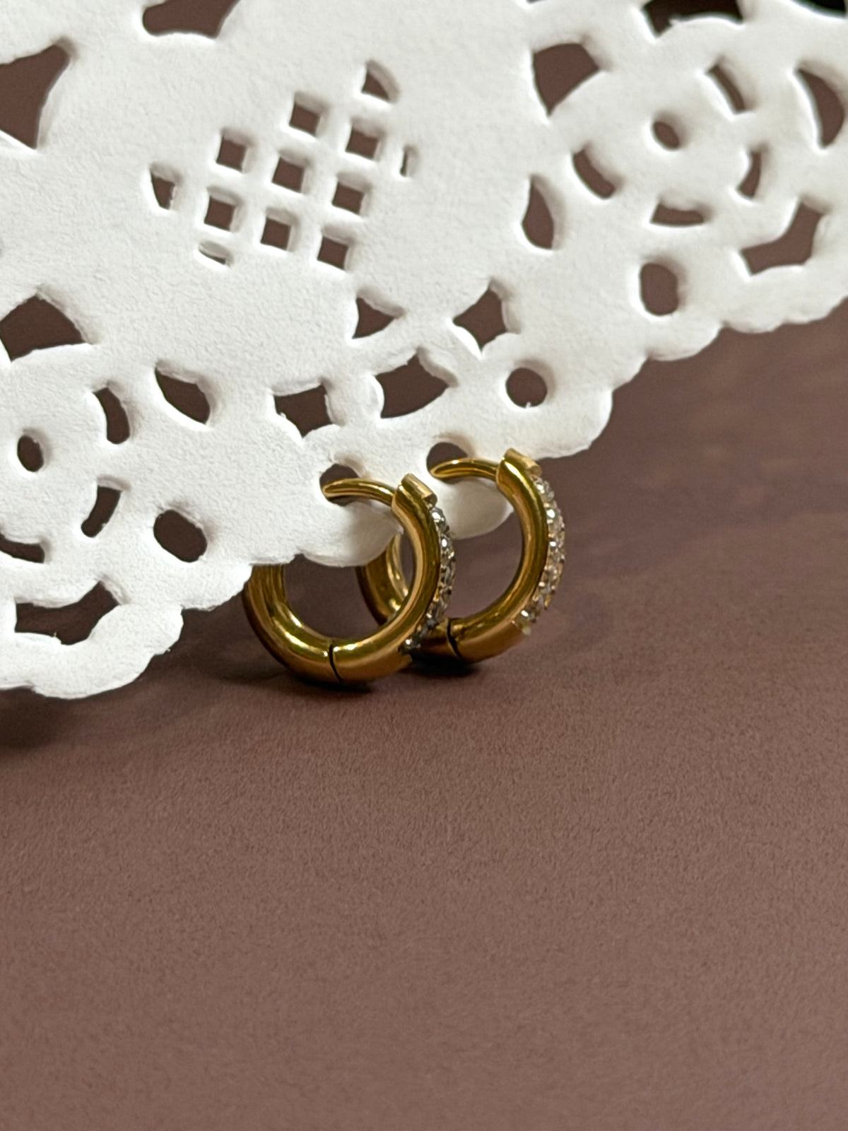Dainty CZ Huggies