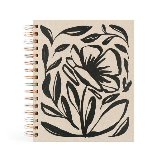 12-Month Undated Spiral Planner: Magnolia Springs