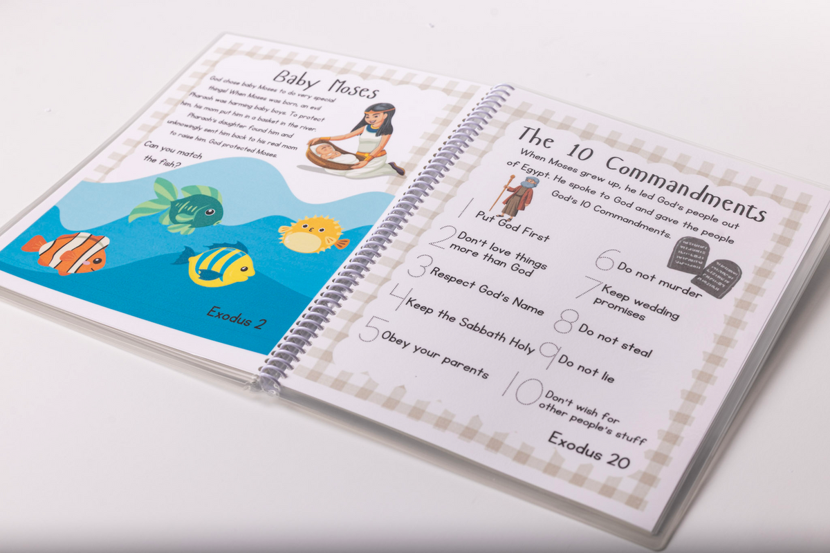 Bible Stories - Activity Busy Book