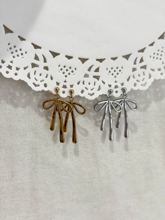 Ribbon Bow Dangles