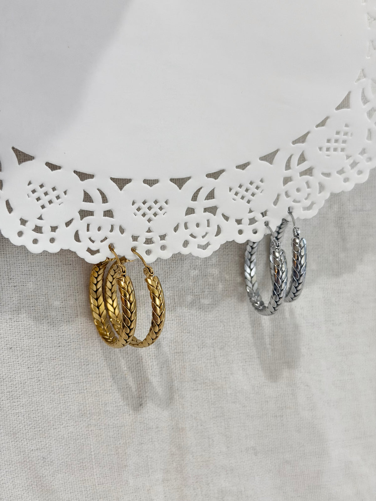 Woven Hoops
