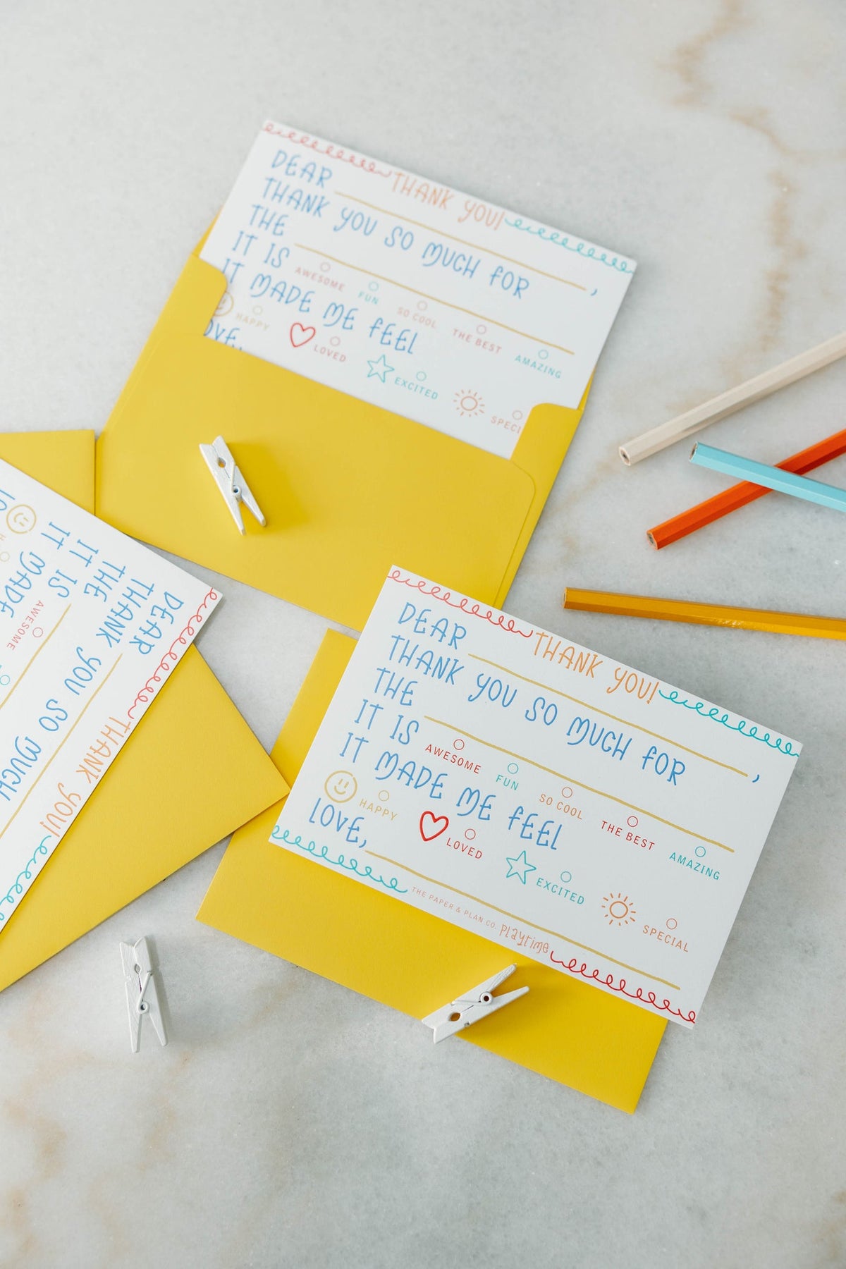 Kids’ Thank You Notecard Set