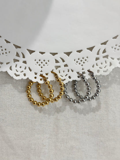 Faithful Bead Hoops