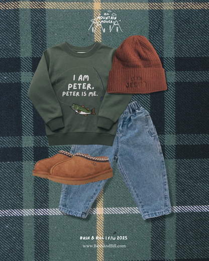 ‘I am Peter, Peter is Me’ - Forest Green Sweatshirt