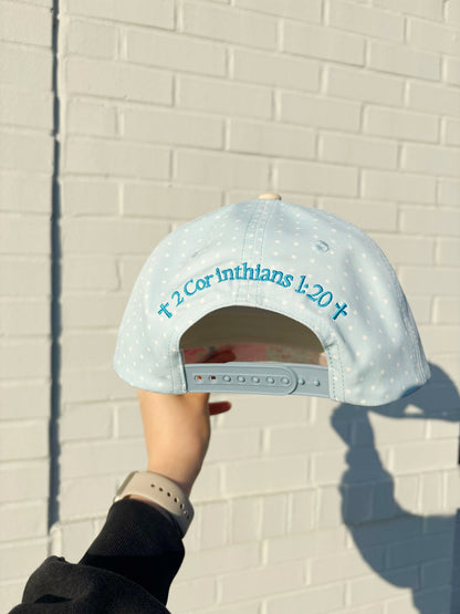 Amen (Floral) - Puff Trucker Hat