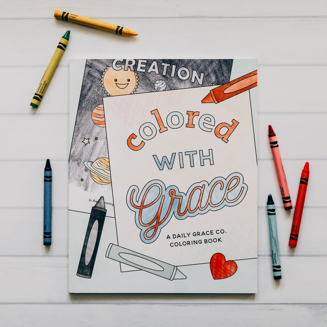 Colored With Grace - Coloring Book