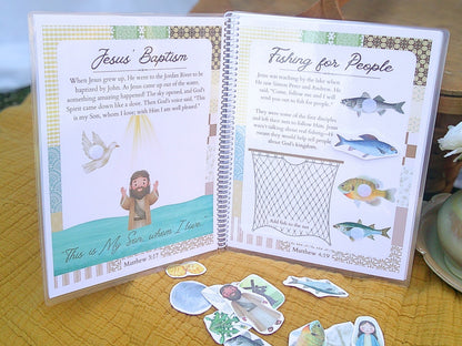 Bible Treasury: Jesus’ Life - Activity Busy Book