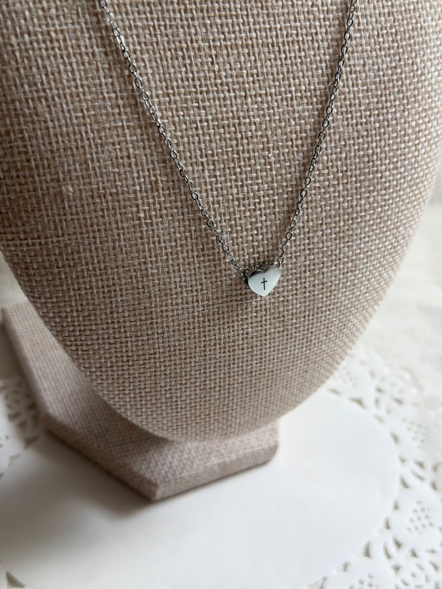 Mini Heart Necklace - Personalization
