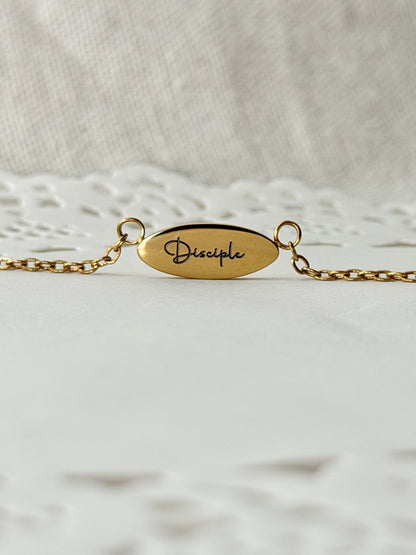 Elongated Necklace - Personalization