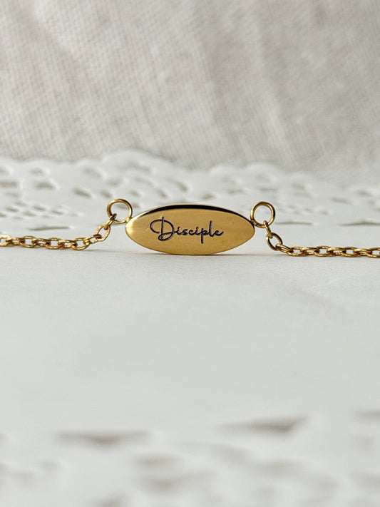 Elongated Necklace - Personalization
