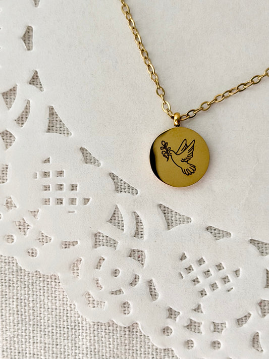 Signature Circle Pendant - Personalization