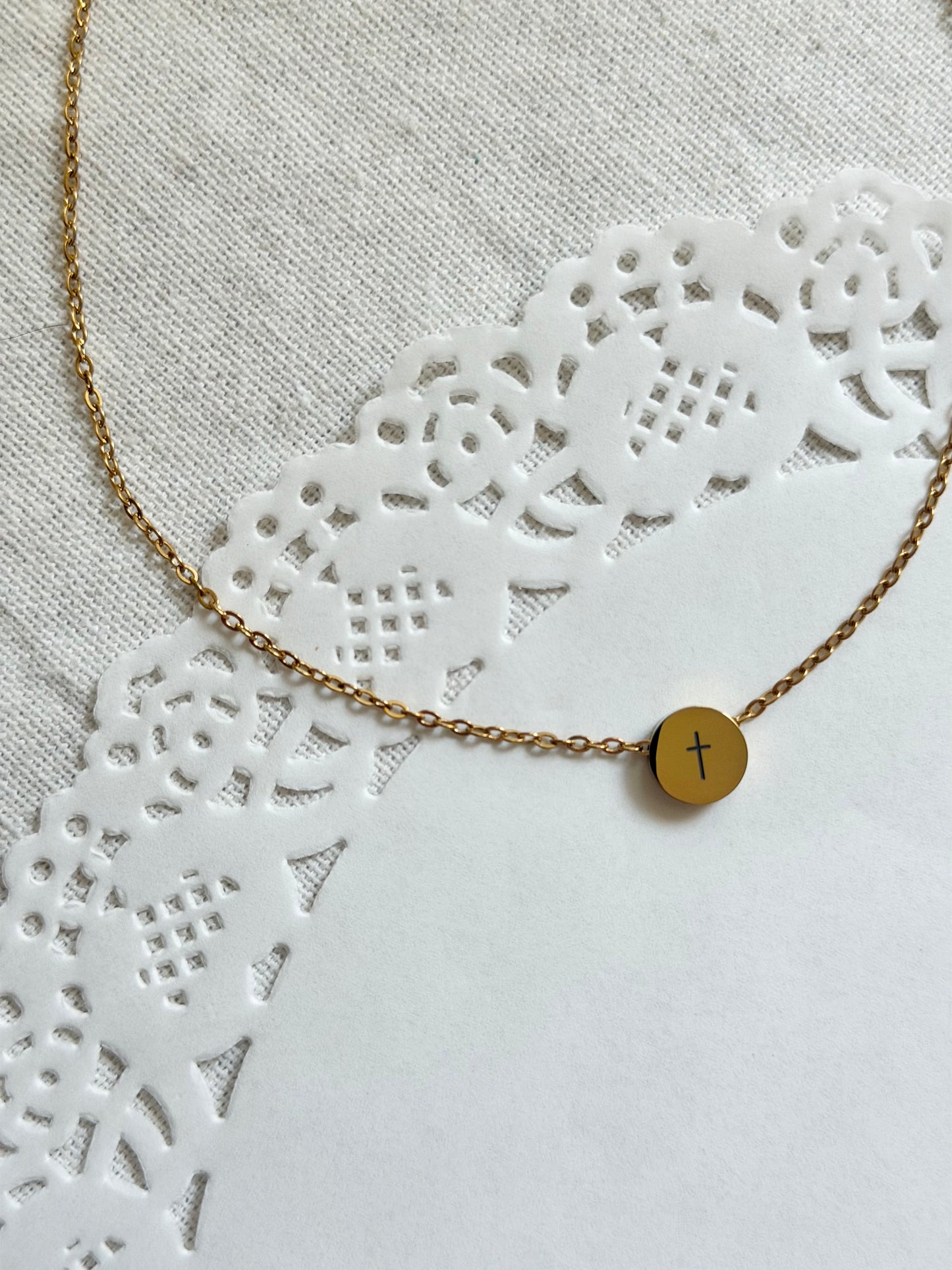 Mini Dot Necklace - Personalization