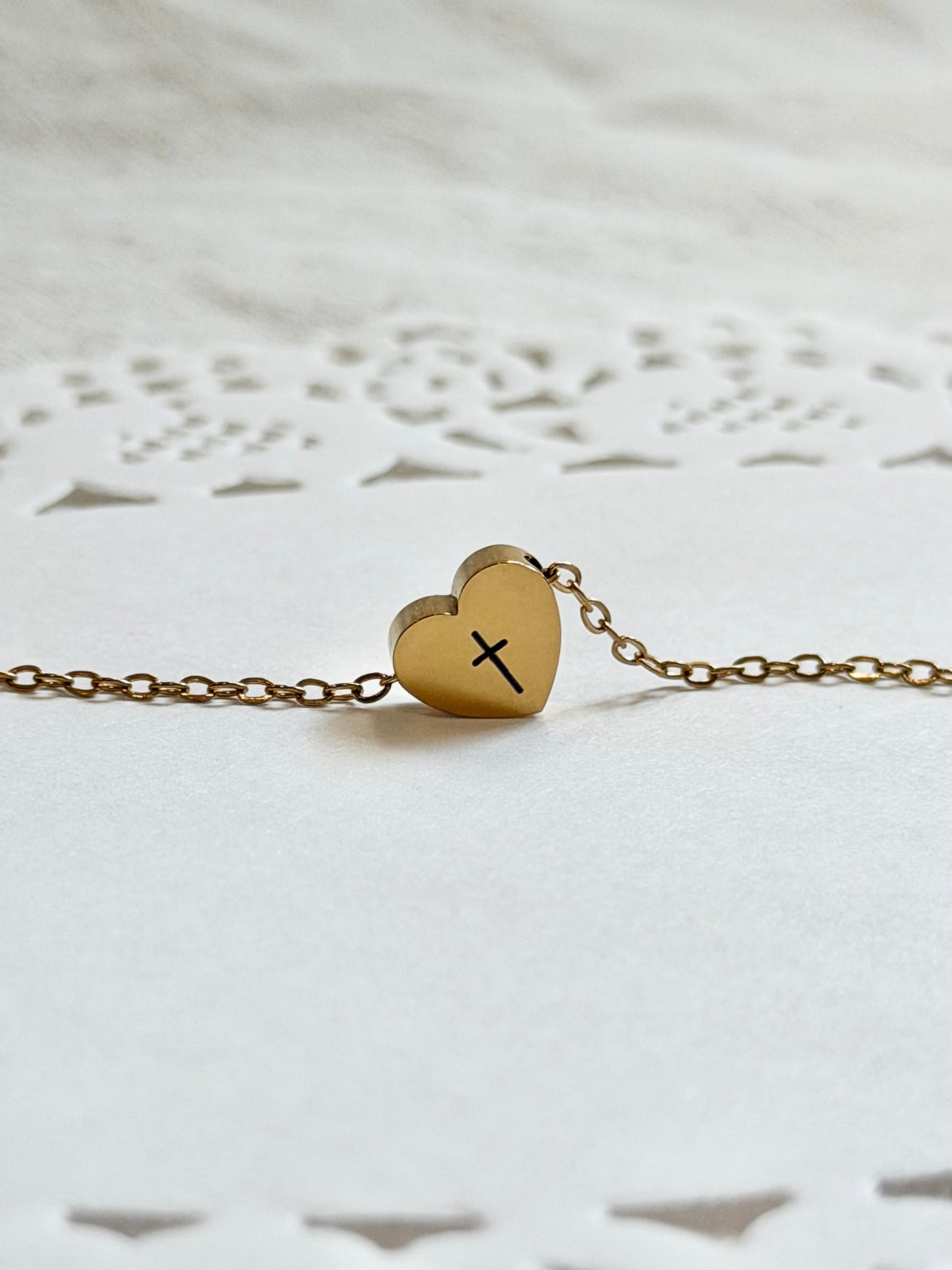Mini Heart Necklace - Personalization