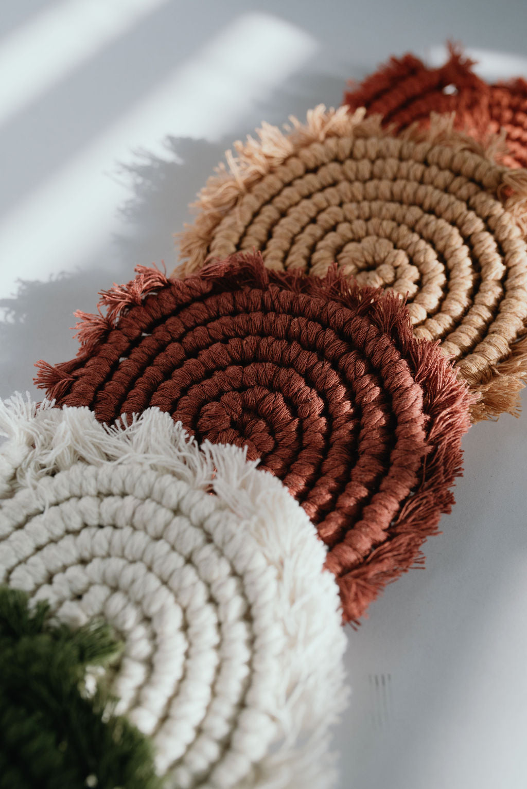 Macramé Coasters image 4