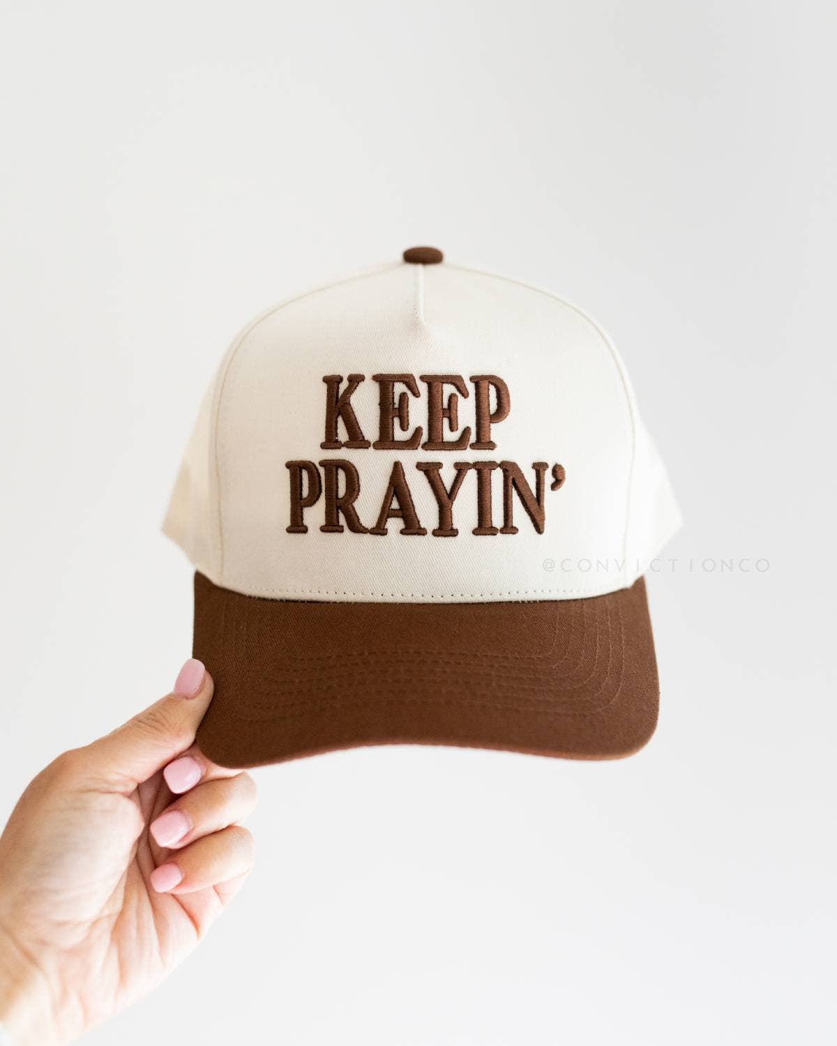 Keep Prayin' Unisex Christian Trucker Hat