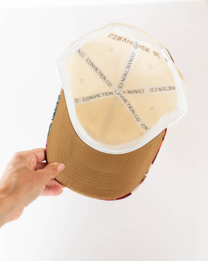 Jesus is the Answer - Low Profile Baseball Hat Floral