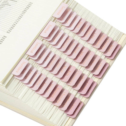 Bible Tabs, 75 Laminated Tabs for Women and Men